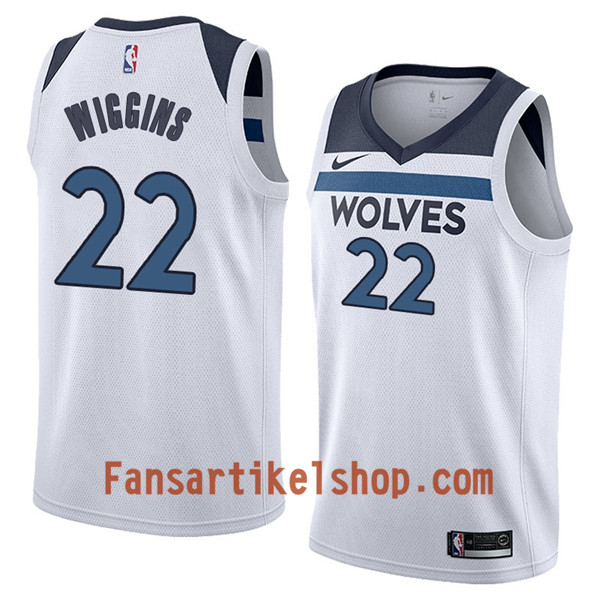 NBA Minnesota Timberwolves Trikot Andrew Wiggins 22 Nike 2017-18 Weiß Swingman - Herren NBA Minnesota Timberwolves Trikot Andrew Wiggins 22 Nike 2017-18 Weiß Swingman - Herren